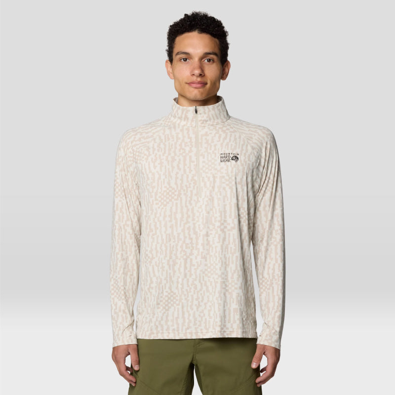 Pull homme Mountain Hardwear Crater Lake noir manches courtes coupe Pull homme Mountain Hardwear Crater Lake noir manches courtes coupe