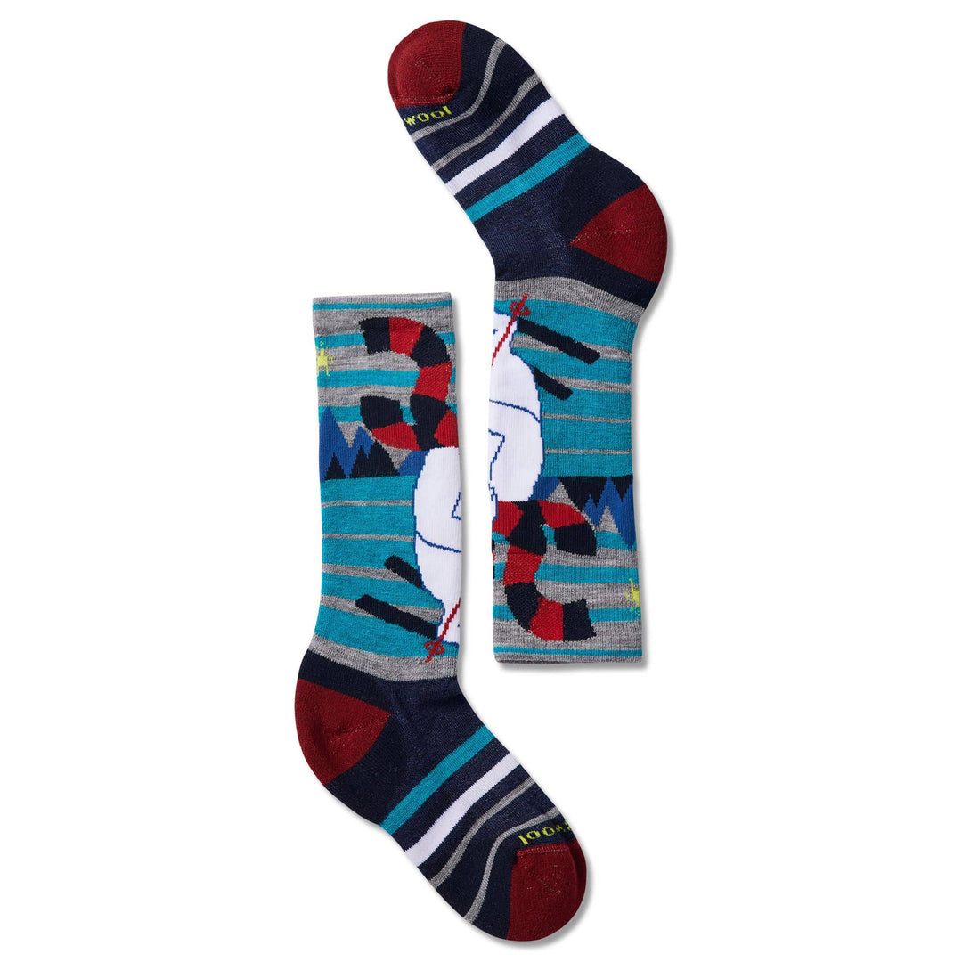 SmartWool Kids' Wintersport Full Cushion Yeti Pattern OTC Socks