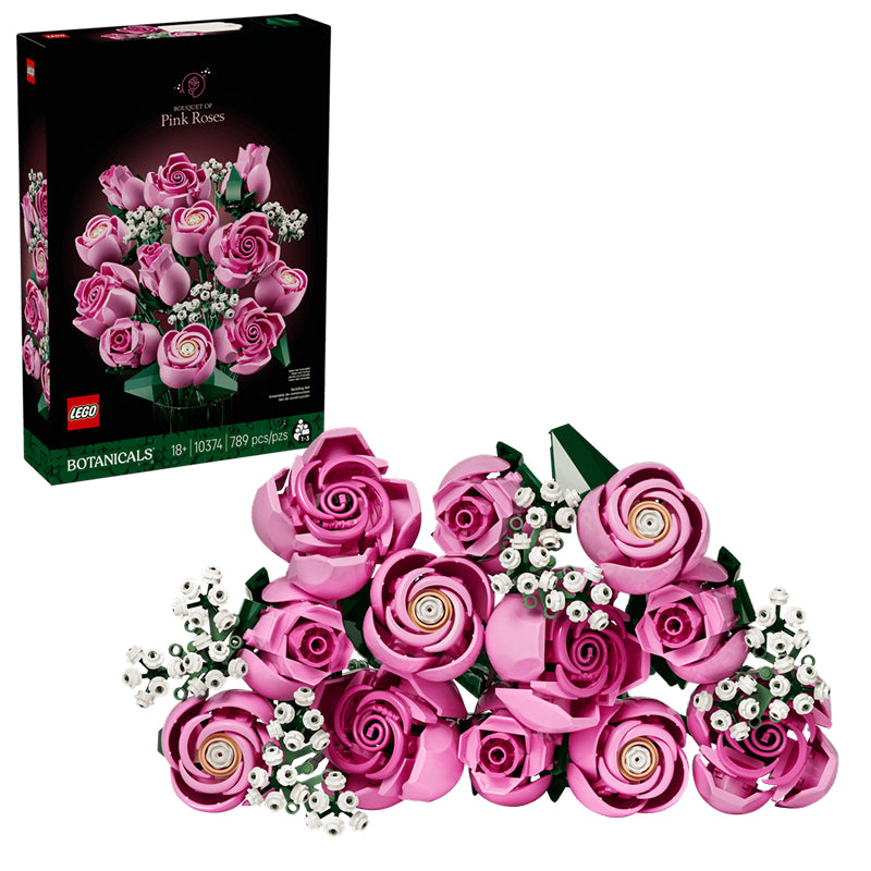Bouquet de roses roses LEGO