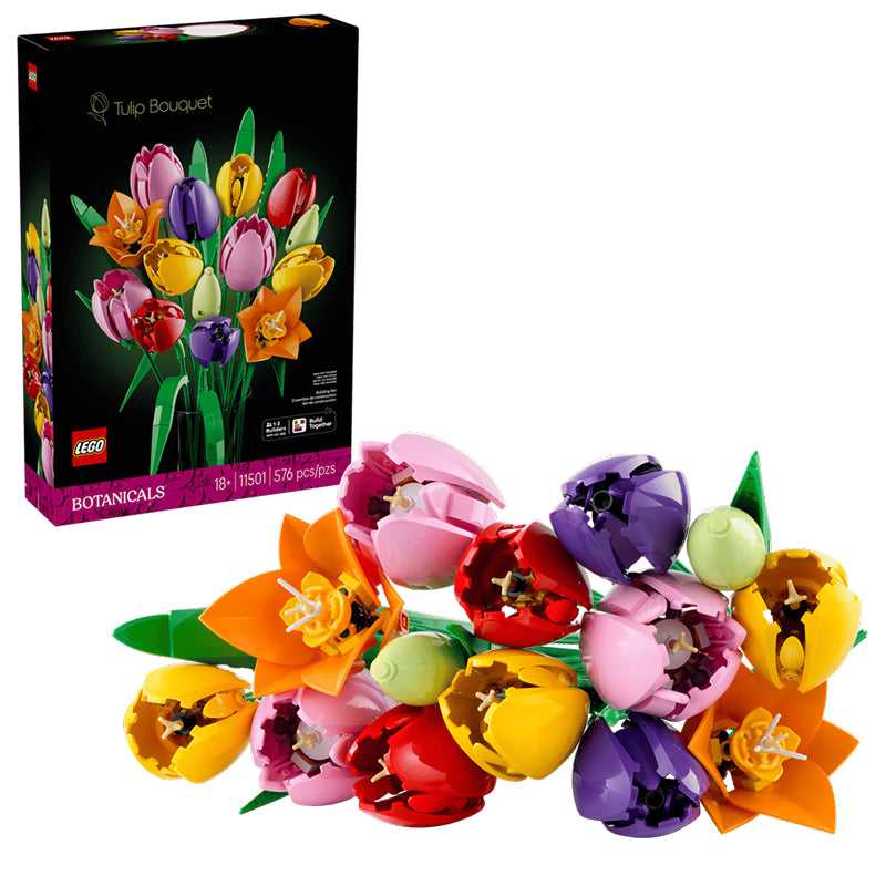 Bouquet de tulipes LEGO