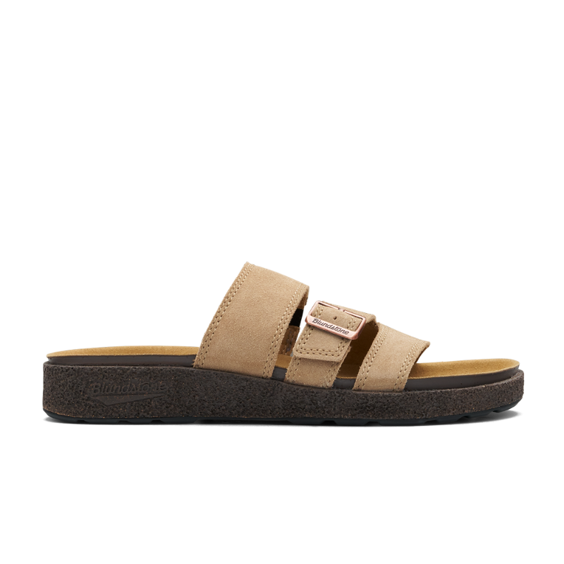 Blundstone 2699 - Sandales en suède Aerocork - Sable