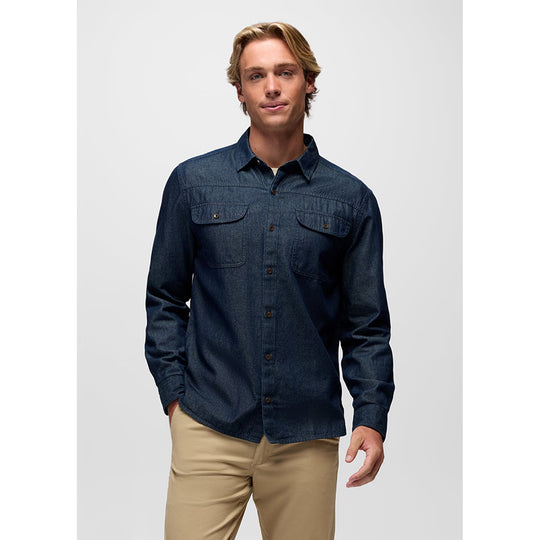 PrAna Meares Denim Long Sleeve Shirt