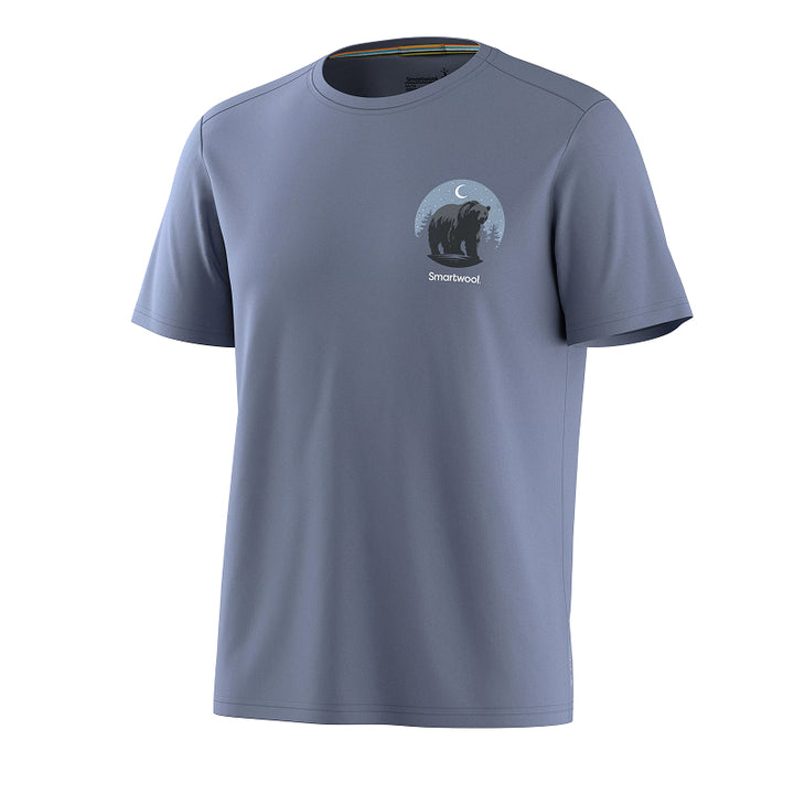 T-shirt à manches courtes et motif Lunar Bear Smartwool pour homme