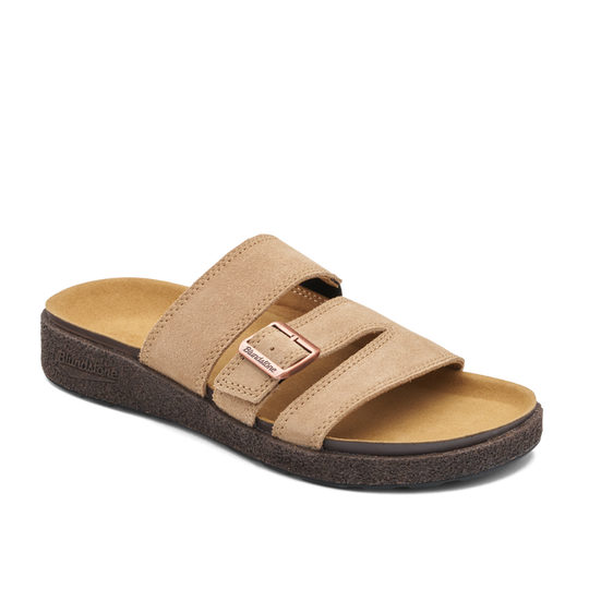 Blundstone 2699 - Sandales en suède Aerocork - Sable