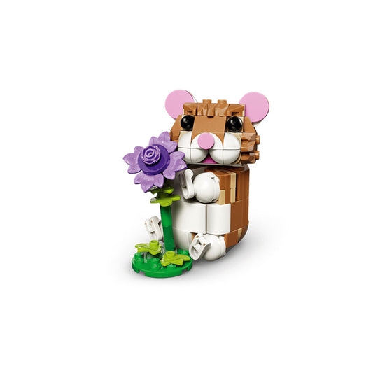 LEGO 3-in-1 Cute Hamster with Flower