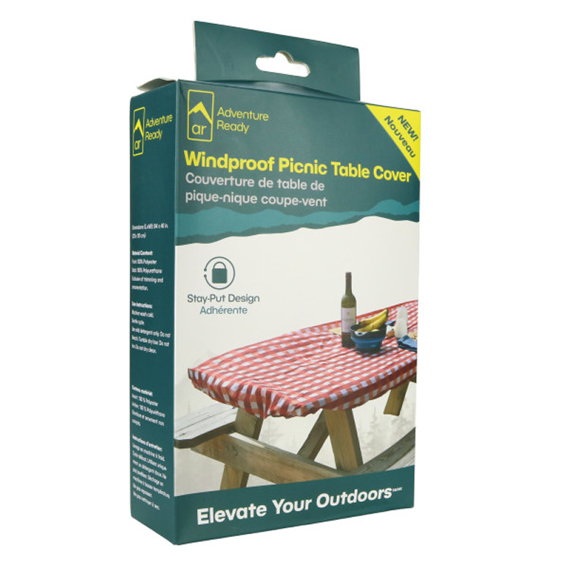 Adventure Ready Wildly Fun Picnic Cloth - Red Gingham