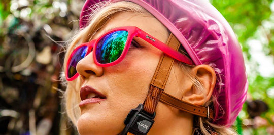 Lunettes de soleil Goodr Flamingos On A Booze Cruise