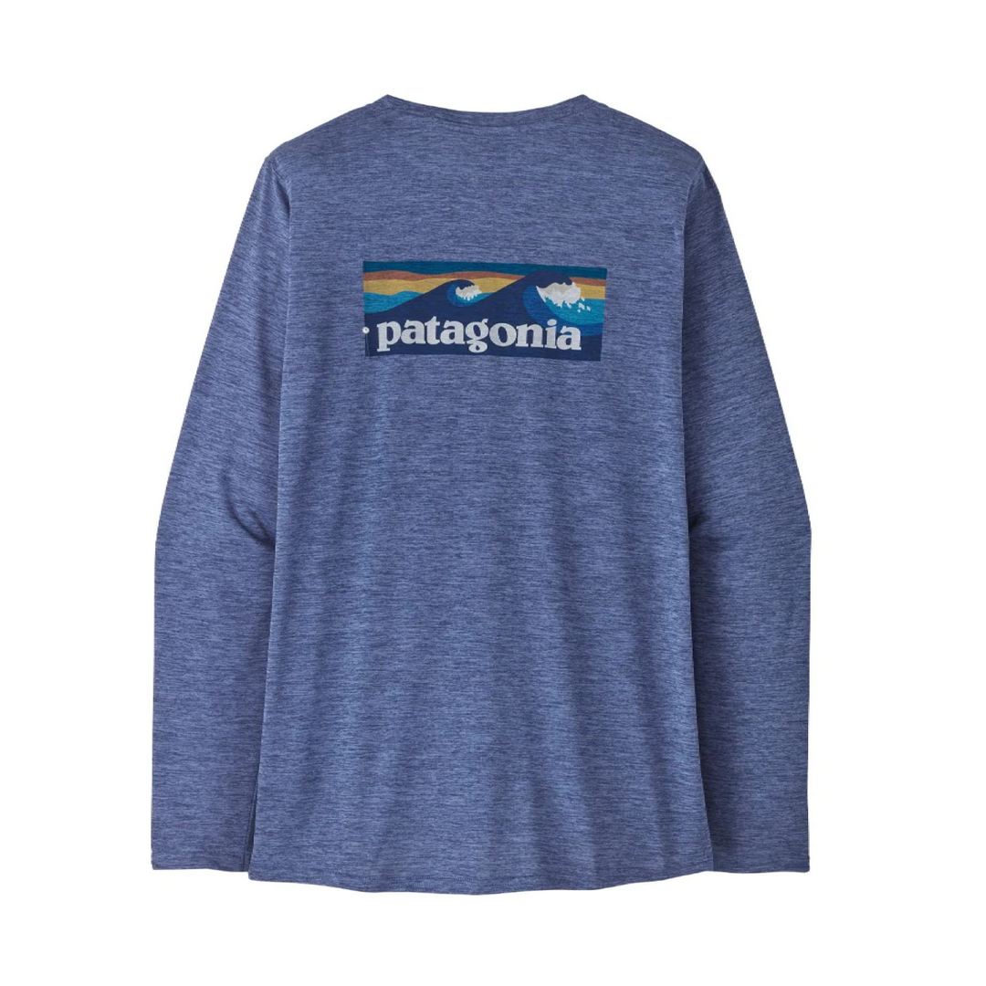 Patagonia Long-Sleeved Capilene® Cool Daily Graphic Shirt - Waters Women's
