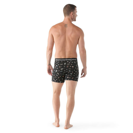 SmartWool Boxer imprimé mérinos pour homme en boîte