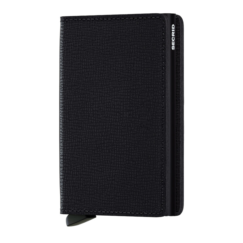Secrid Slim Wallet - Crisple Black