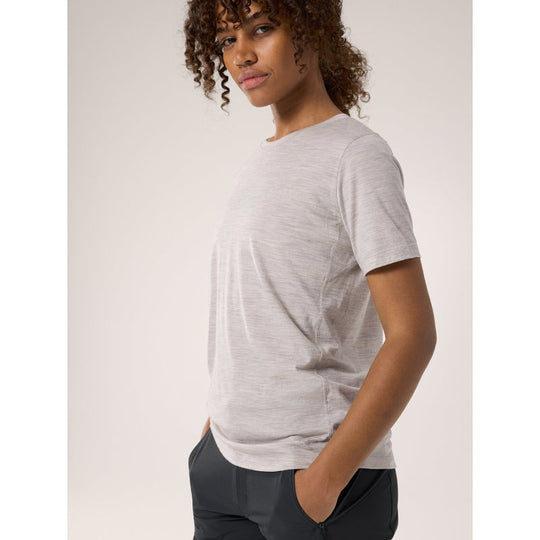 T-shirt à manches courtes Arcteryx Lana en laine mérinos pour femme