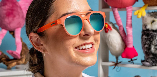 Lunettes de soleil Goodr Stay Fly pour ornithologues
