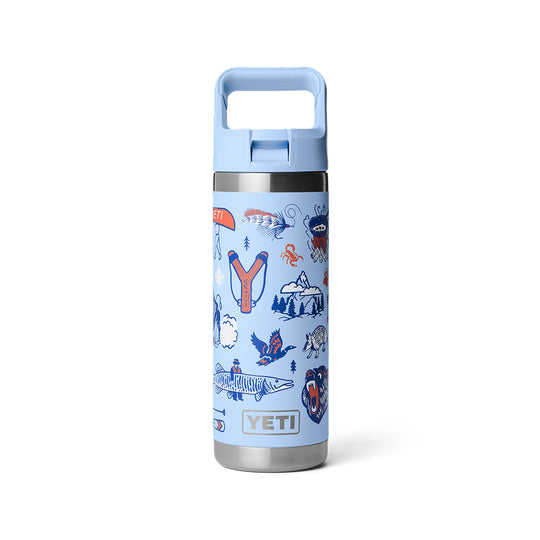 Bouteille Rambler Yeti de 18 oz avec bouteille à paille