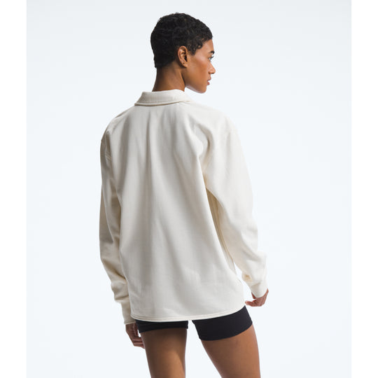 Maillot de rugby à manches longues The North Face pour femme, modèle Heritage Patch