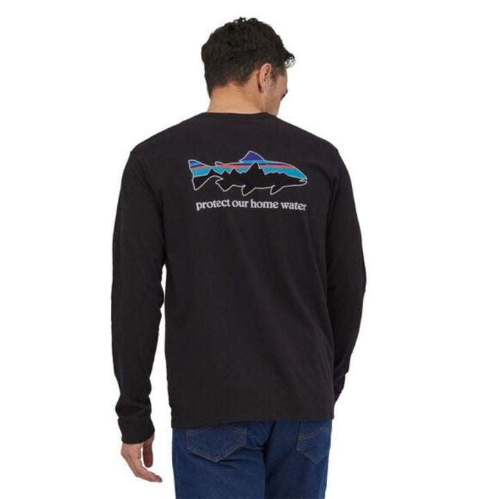 Patagonia T-shirt à manches longues Home Water Trout Pocket Responsibili-Tee® pour hommes 