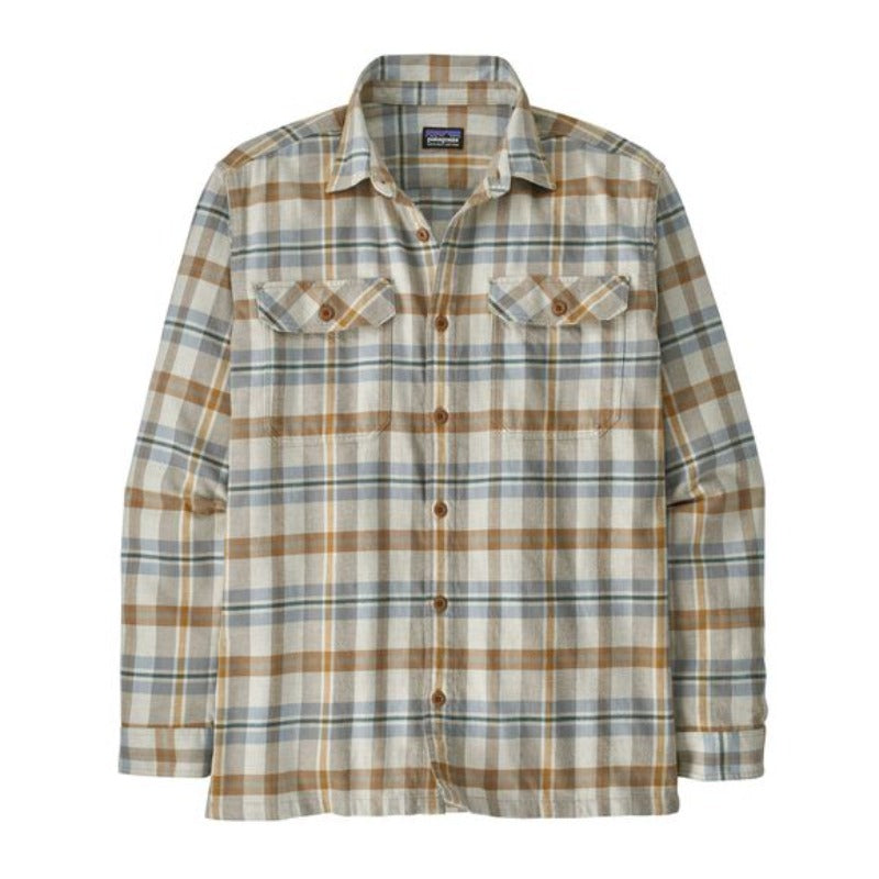Patagonia Long Sleeve Cotton Midweight Fjord Flannel Shirt Men's