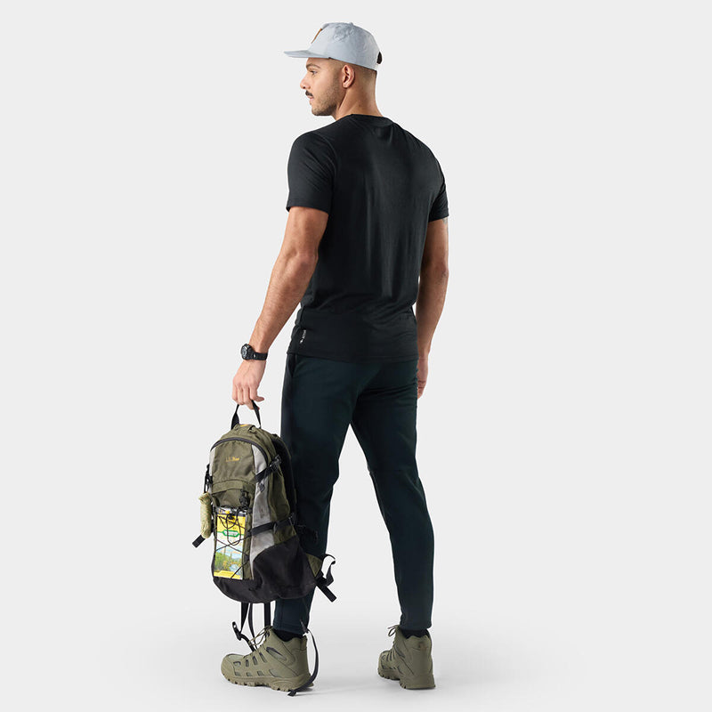 T-shirt graphique à manches courtes Wander Valley Active pour homme de SmartWool