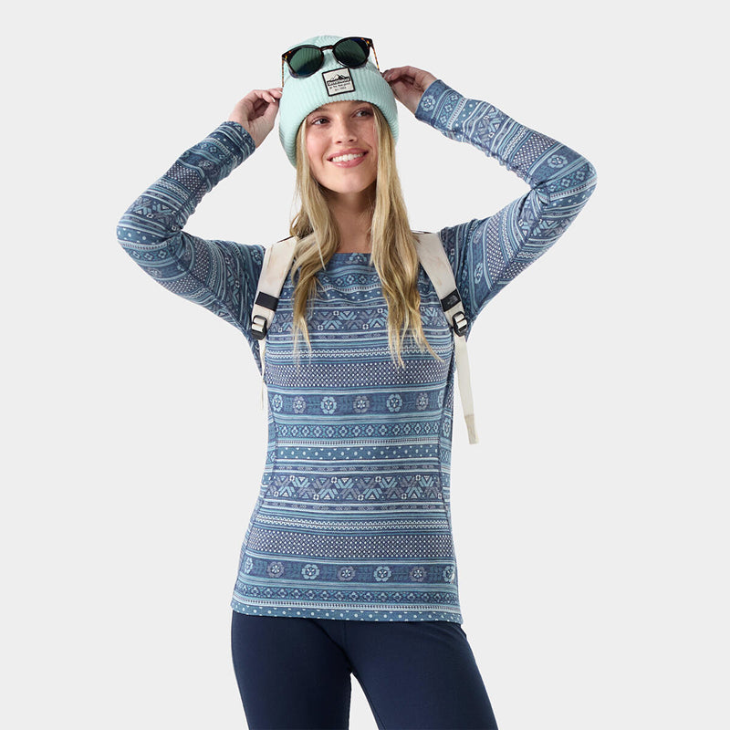 SmartWool Couche de base thermique classique en mérinos pour femme en boîte 