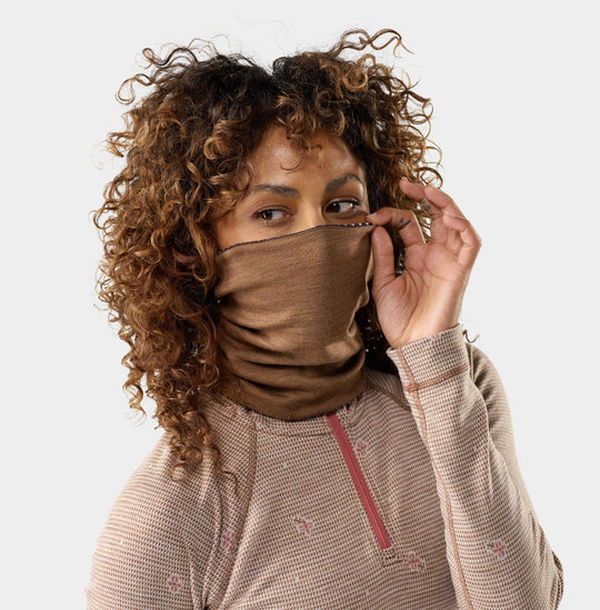 Cache-cou réversible en mérinos thermique Smartwool