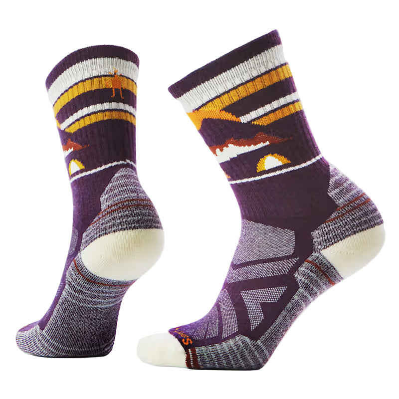 Smartwool Women's Hike Light Cushion Mountain Moon Crew Socks