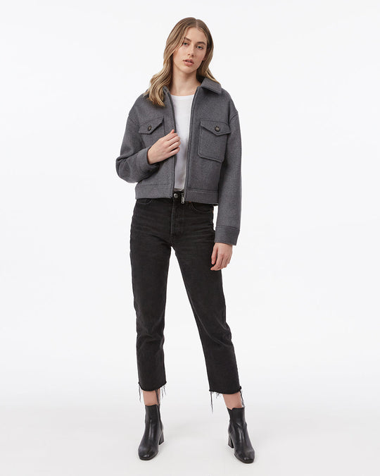 Veste utilitaire courte en laine Tentree