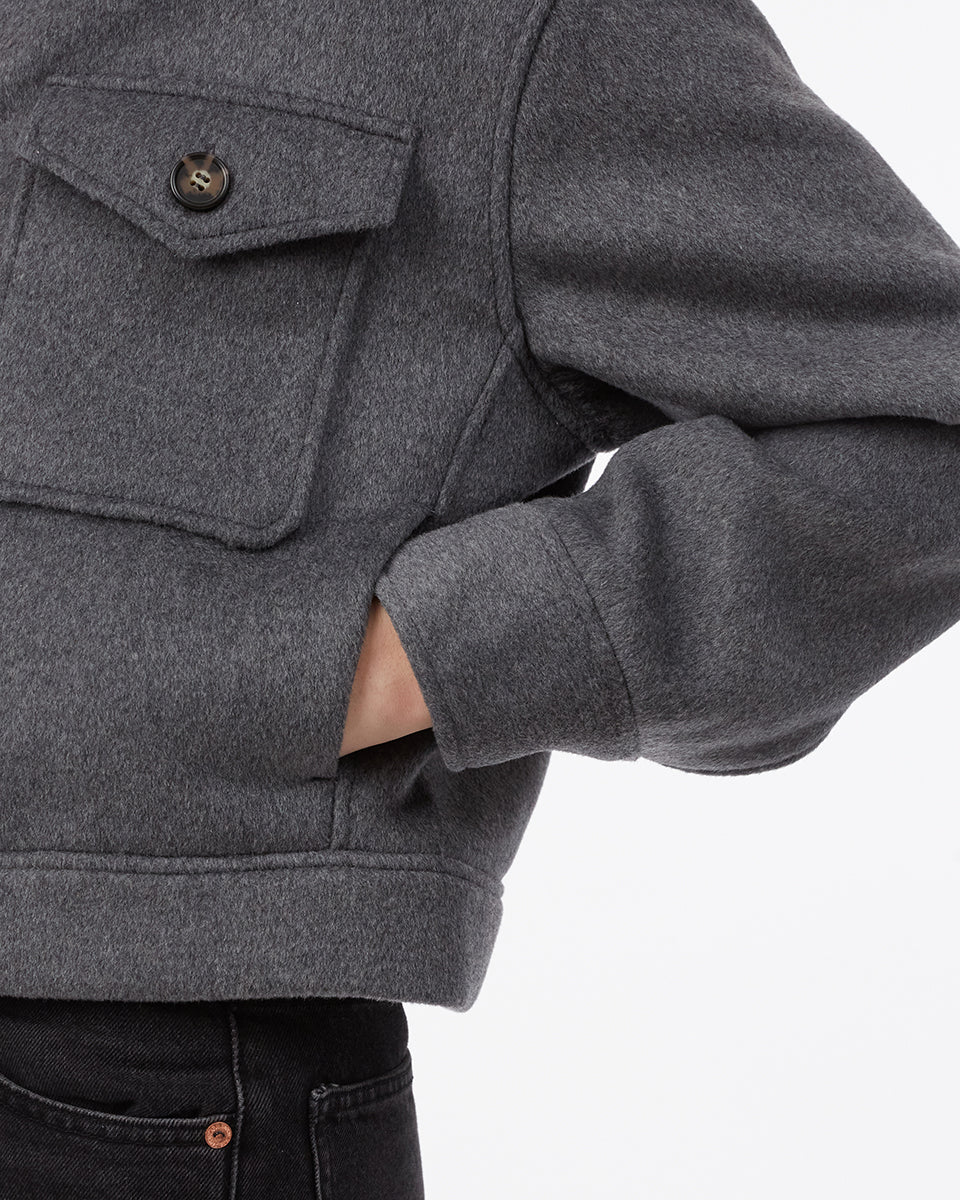 Tentree Wool Short Utility Jacket