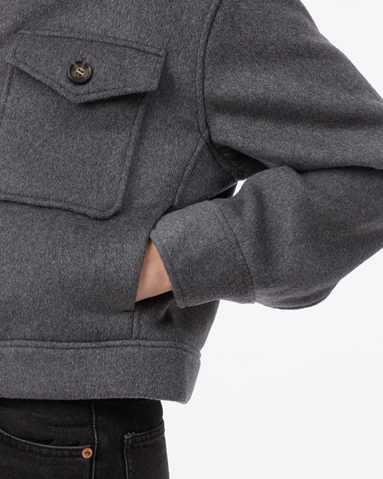 Veste utilitaire courte en laine Tentree