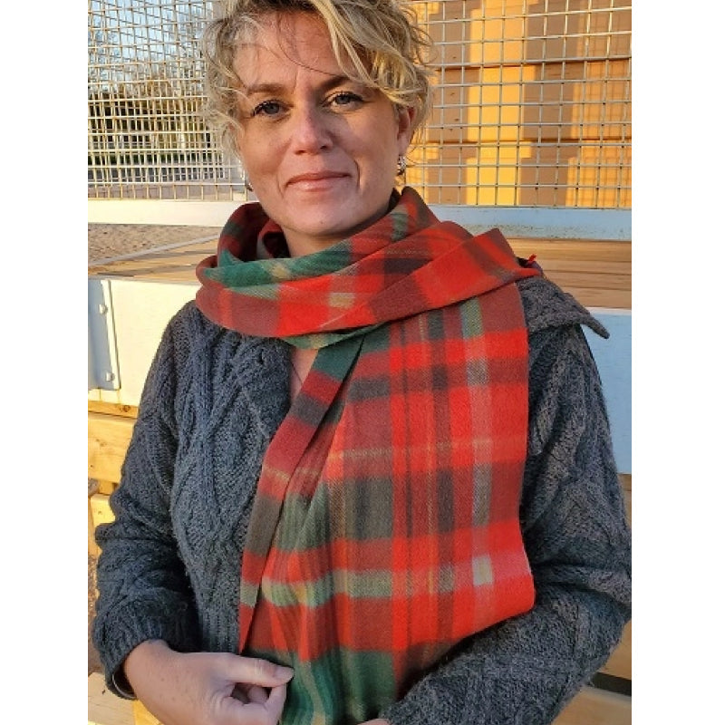 Patrick King Woollen Company - Lambswool Tartan Scarf