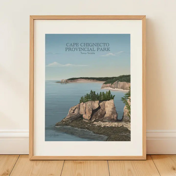 Bygone Art Project | Cape Chignecto Prints | Bay Of Fundy, Nova Scotia