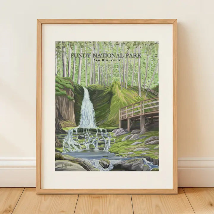 Bygone Art Project | Fundy National Park Prints | Bay Of Fundy, New Brunswick