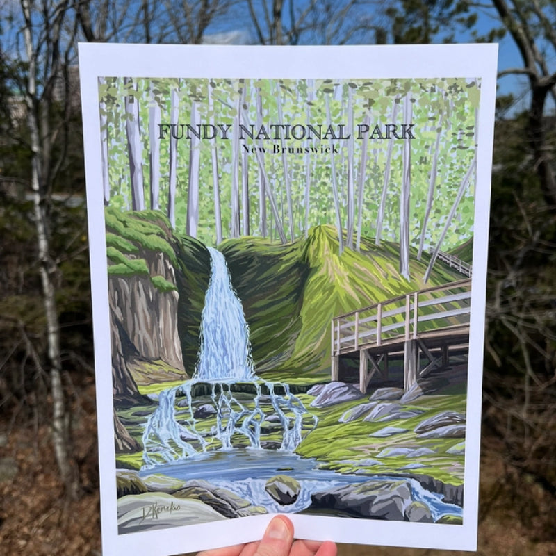 Bygone Art Project | Fundy National Park Prints | Bay Of Fundy, New Brunswick