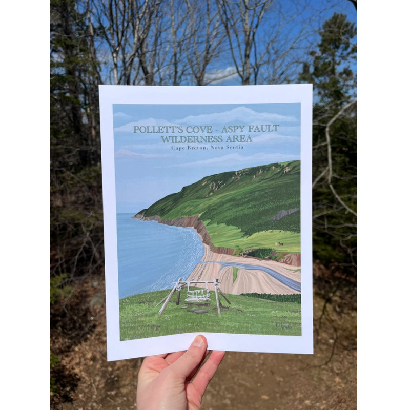 Bygone Art Project | Pollett's Cove Prints | Cap Breton Highlands, Nova Scotia