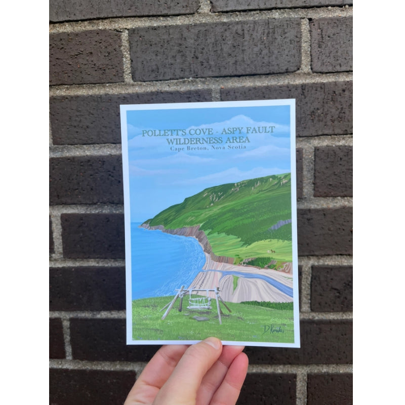 Bygone Art Project | Pollett's Cove Prints | Cap Breton Highlands, Nova Scotia