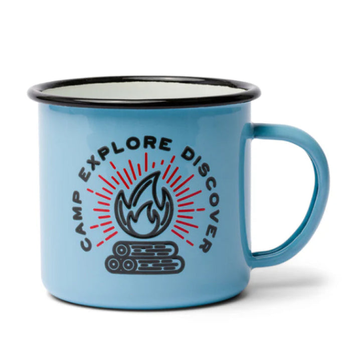 Gentlemen's Hardware Enamel Mug - Camp. Explore. Discover. 11 fl oz