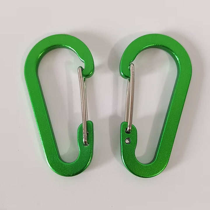Aluminum Hook Carabiner Clip Keychain