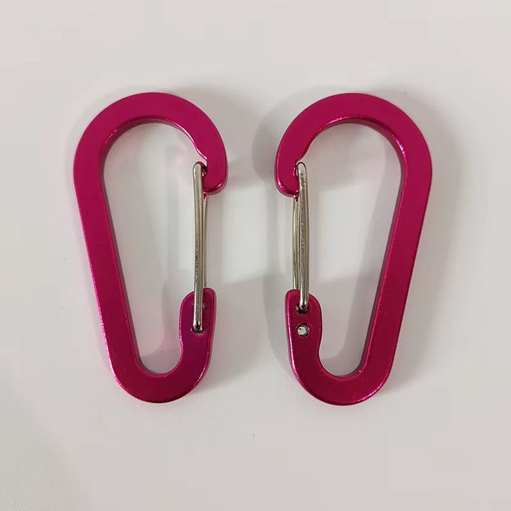 Aluminum Hook Carabiner Clip Keychain