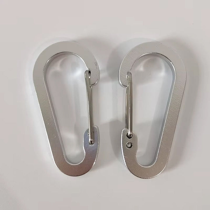 Aluminum Hook Carabiner Clip Keychain