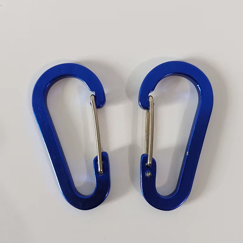 Aluminum Hook Carabiner Clip Keychain