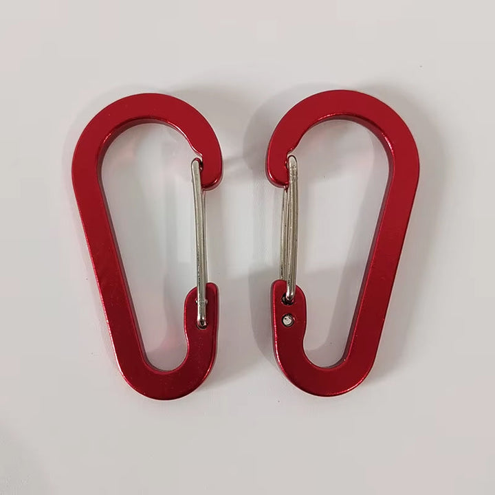 Aluminum Hook Carabiner Clip Keychain