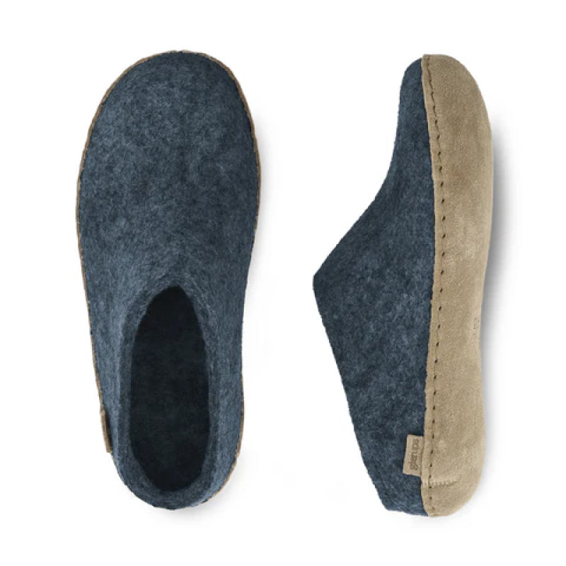 Glerups Slip-On - Leather - Denim