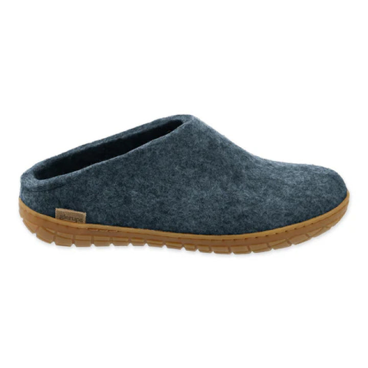 Glerups Slip-On - Honey Rubber - Denim