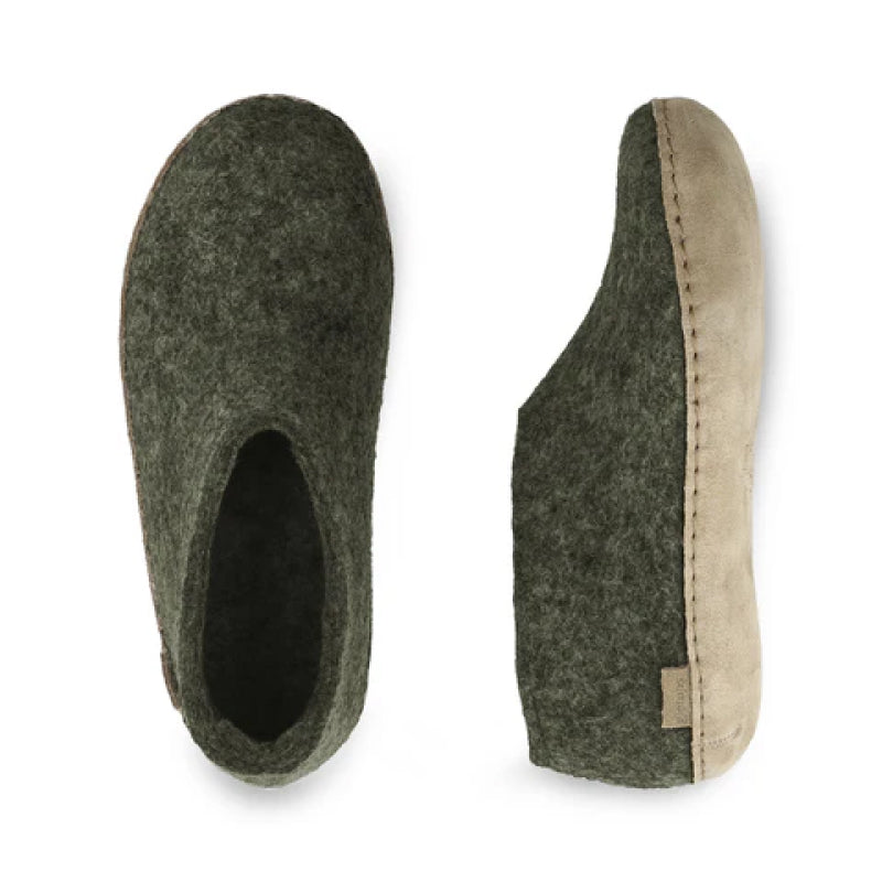Glerups Shoe - Leather - Forest