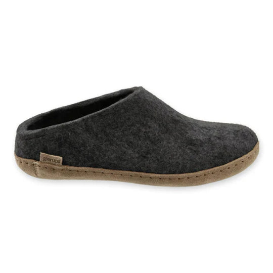 Glerups Slip-On - Leather - Charcoal