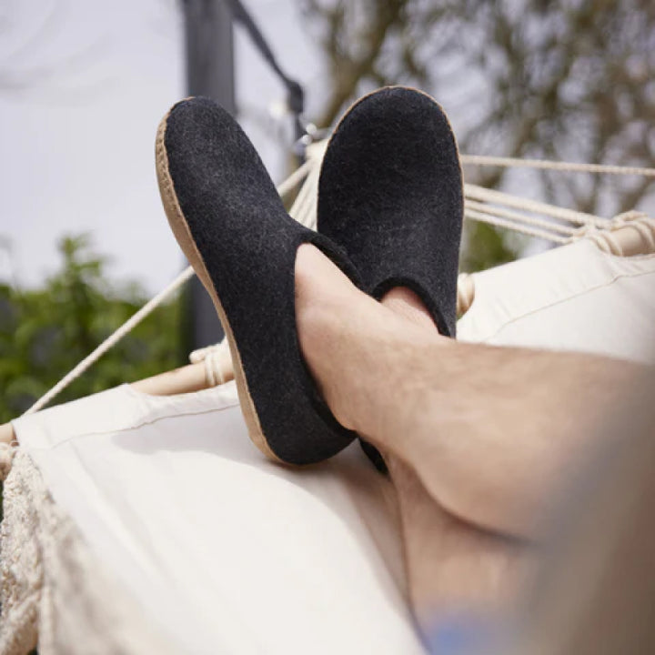 Glerups Shoe - Leather - Charcoal