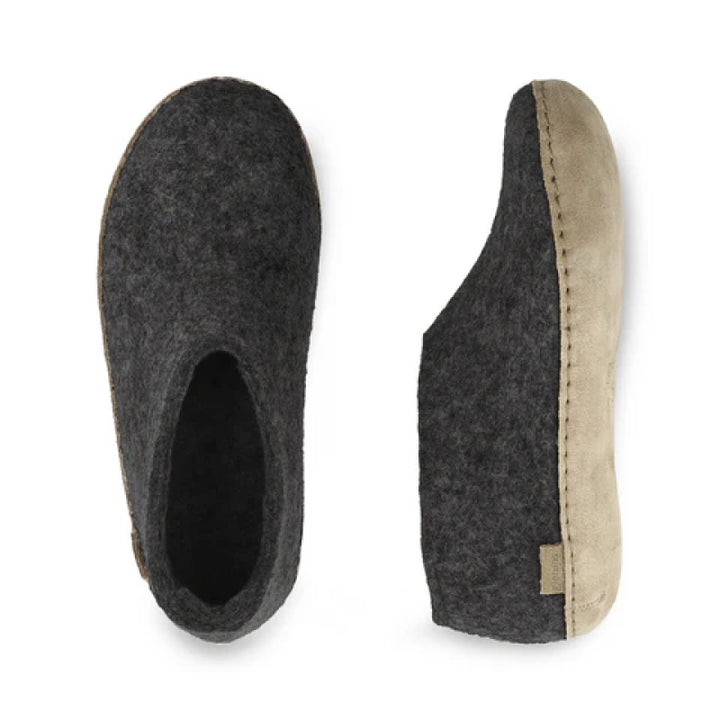 Glerups Shoe - Leather - Charcoal