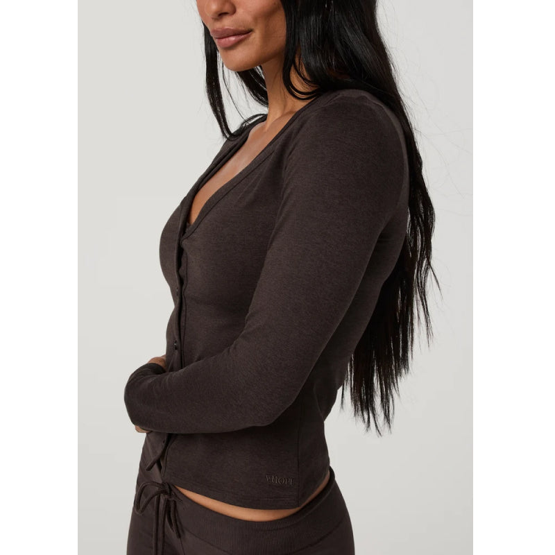 Vuori Long Sleeve Halo V-Neck Cardigan