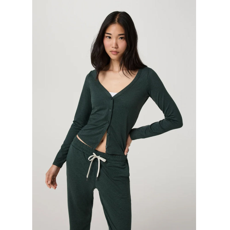 Vuori Long Sleeve Halo V-Neck Cardigan