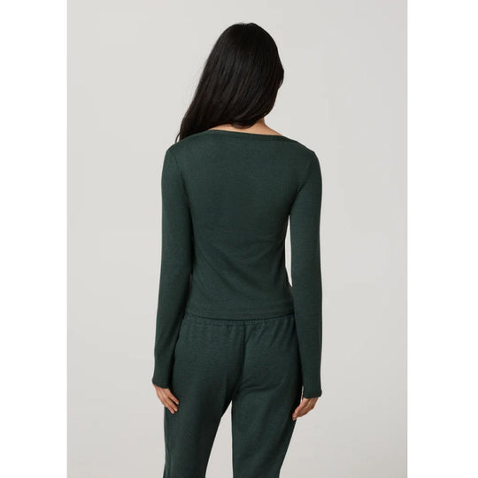 Vuori Long Sleeve Halo V-Neck Cardigan