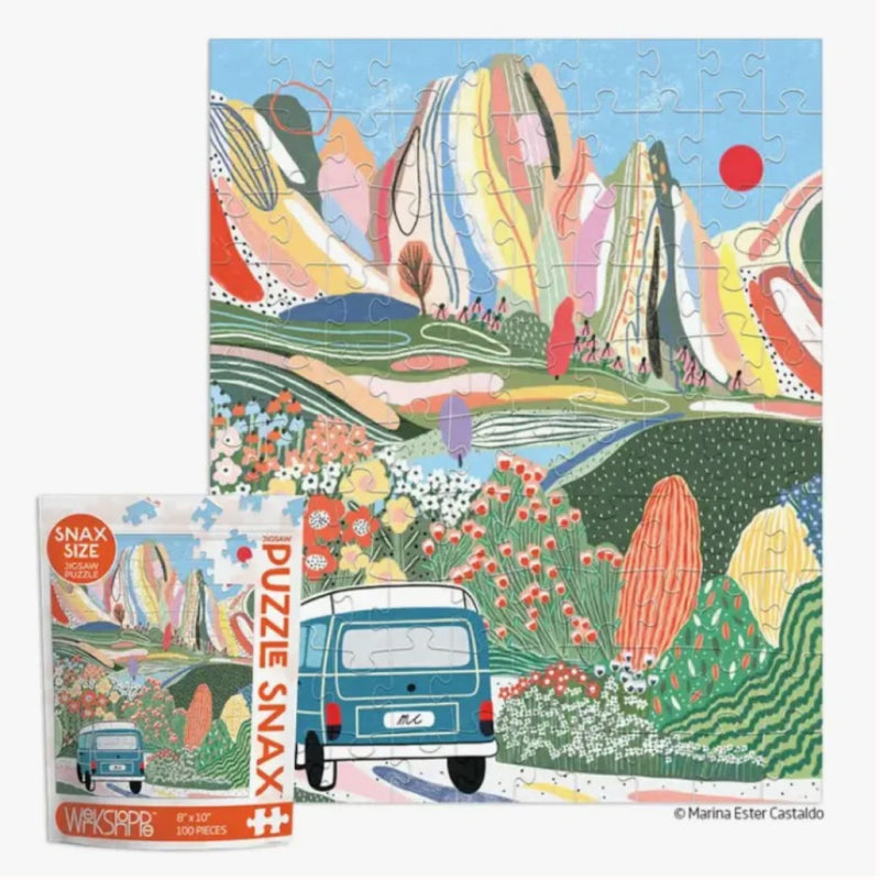 Werk Shoppe Day Tripping 100 Piece Puzzle