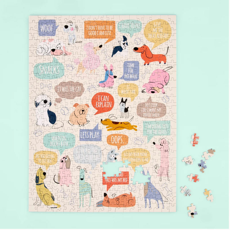 Werk Shoppe If Dogs Could Talk 500 Piece Puzzle